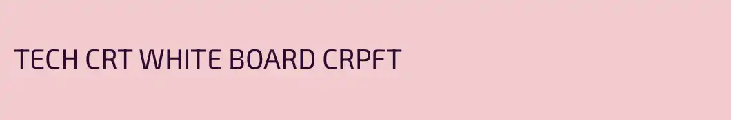TECH CRT WHITE BOARD CRPFT